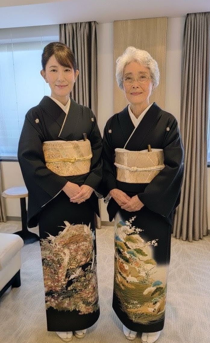 【ご列席者様】留袖レンタル＆当日の着付け・ヘアメイクおまとめサポート